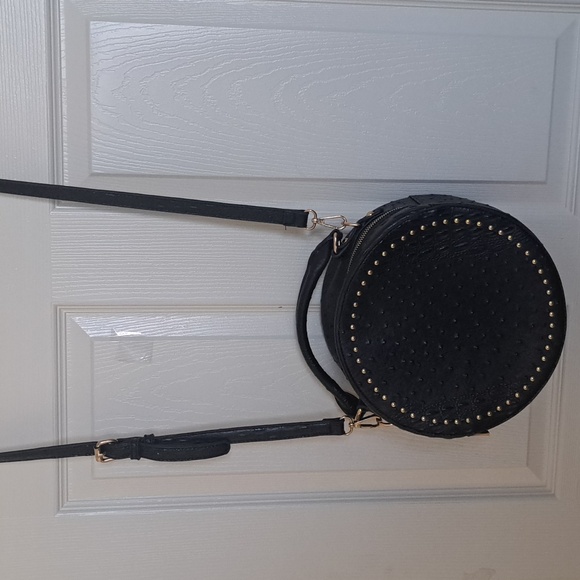 Croc Studded Round Handbag - Picture 1 of 7